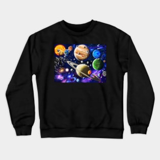 The Solar System Crewneck Sweatshirt